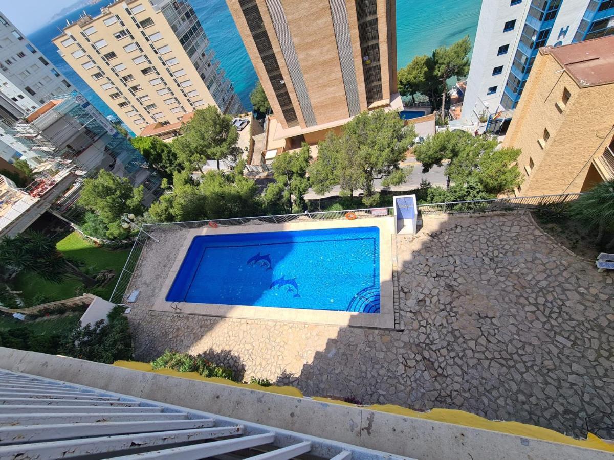 Estudio Edifico Agua Mundo Benidorm Exterior foto